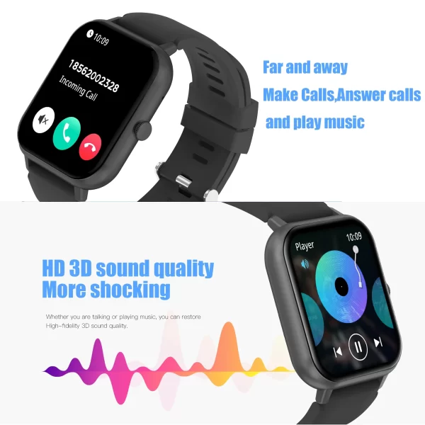 OWNTECH 1.83" Smart Watch for Men Women IP67 - Image 6